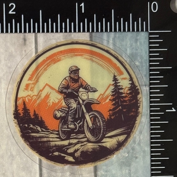 🌀10/$10🌀 Translucent Adventure Outdoor Reusable Waterproof Vinyl Sticker Decal - Picture 1 of 1